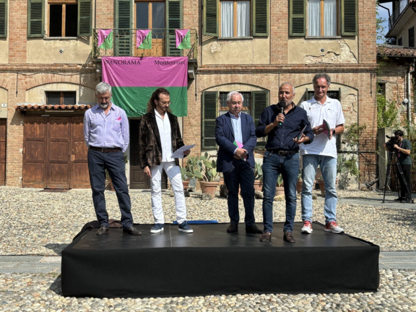 Taglio del nastro per Panorama Monferrato